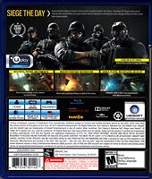 Sony PlayStation 4 Tom Clancy's Rainbow Six Siege Back CoverThumbnail